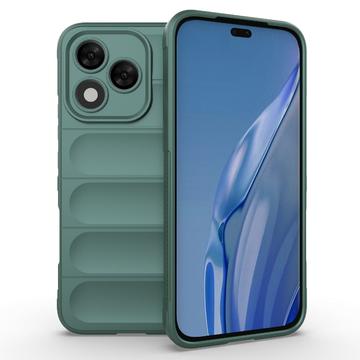 Carcasa de TPU Rugged para Honor 400 Lite - Verde