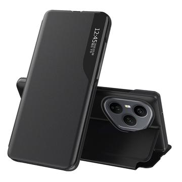 Funda con Tapa Smart Clear View para Honor 400 Pro - Negro
