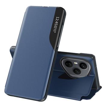 Funda con Tapa Smart Clear View para Honor 400 Pro - Azul