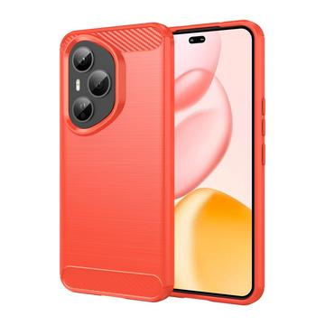Carcasa de TPU Brushed para Honor 400 Pro - Fibra de Carbono