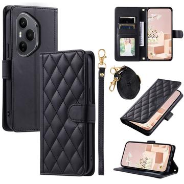 Funda acolchada de lujo para Honor 400 Pro - Estilo Cartera