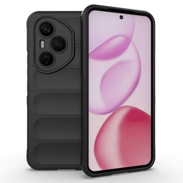 Carcasa de TPU Rugged para Honor 400 Pro - Negro