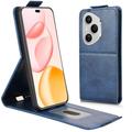 Funda abatible vertical con soporte Honor 400 Pro - Azul oscuro