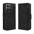 Funda tipo billetera con tarjetero para Honor 400 Smart 5G/4G/X7d 4G - Negra