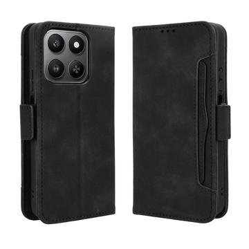 Funda tipo billetera con tarjetero para Honor 400 Smart - Negra