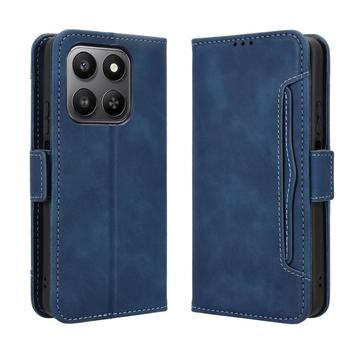 Funda tipo billetera con tarjetero para Honor 400 Smart 5G/4G/X7d 4G - Azul