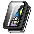 Carcasa de Plástico con Protector de Pantalla para Honor Band 10 - Negro