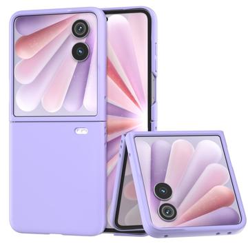 Carcasa de Plástico Engomado para Honor Magic V Flip 2