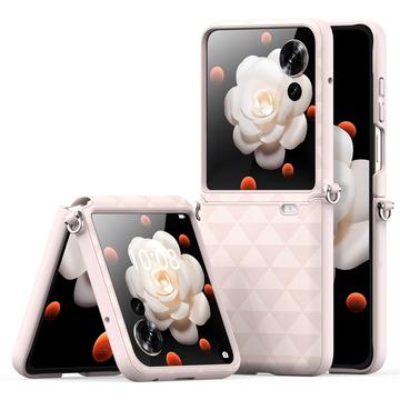 Funda Honor Magic V Flip Dux Ducis Fitt - Rosa