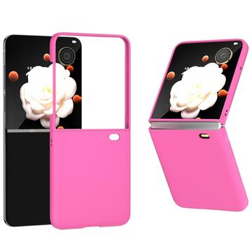 Carcasa de Plástico para Honor Magic V Flip - Rosa Fuerte