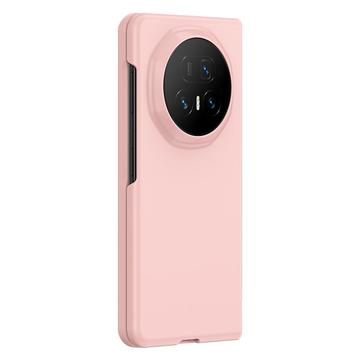 Carcasa de Plástico Engomado para Honor Magic V5 - Rosa