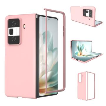 Carcasa de Plástico Engomado para Honor Magic Vs3 - Rosa