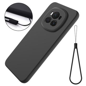 Funda de Silicona Líquida para Honor Magic6 - Negro