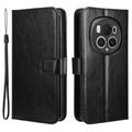 Funda con Cierre Magnético para Honor Magic6 Pro - Estilo Cartera - Negro