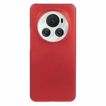 Carcasa de Plástico Engomado para Honor Magic6 - Rojo