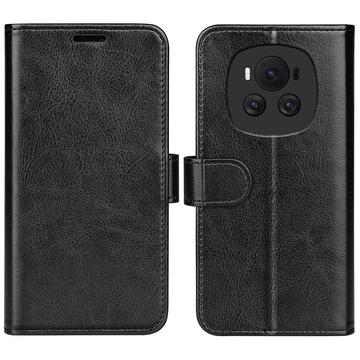 Funda de cartera con cierre magnético para Honor Magic6 - Negro