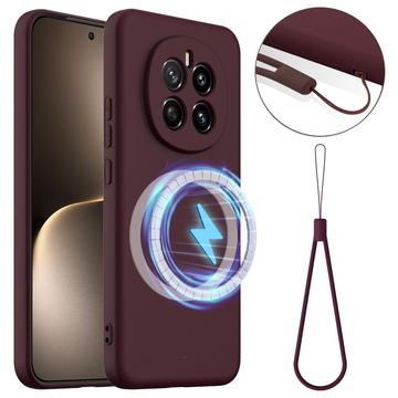 Funda de Silicona Líquida para Honor Magic7 - Compatible con MagSafe