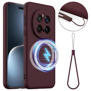 Funda de Silicona Líquida para Honor Magic7 Pro - Compatible con MagSafe