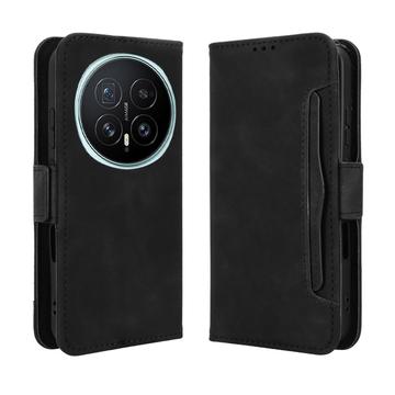 Funda tipo billetera con tarjetero para Honor Magic8 - Negra