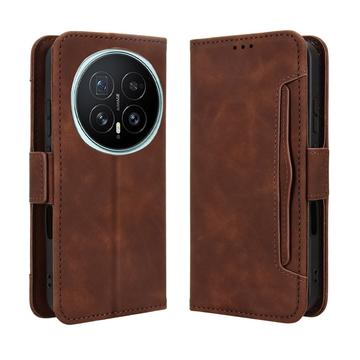 Funda tipo billetera con tarjetero para Honor Magic8 - Marrón