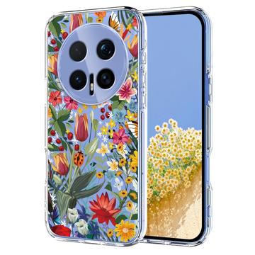 Funda de TPU Honor Magic8 Pro con estampado floral - Lirios