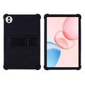 Honor Pad 10 Funda de silicona con soporte - Negro