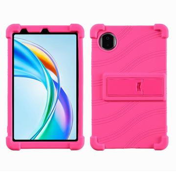 Honor Pad X7 Funda de silicona con Kickstand - Rosa Fuerte