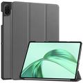 Funda Inteligente de Tres Pliegues para Honor Pad X8a - Gris
