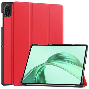 Funda Inteligente de Tres Pliegues para Honor Pad X8a - Rojo