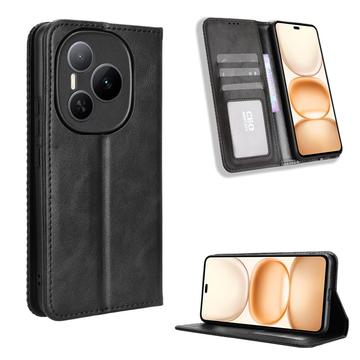 Funda con Cierre Magnético Retro para Honor Power - Estilo Cartera