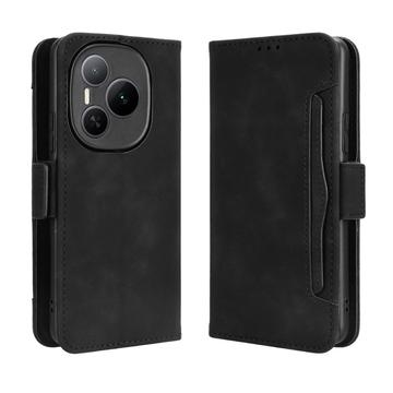Funda tipo billetera con tarjetero para Honor Power - Negra