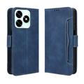 Funda tipo billetera con tarjetero para Honor X5c Plus - Azul