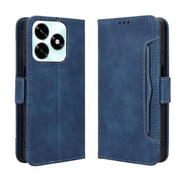 Funda tipo billetera con tarjetero para Honor X5c Plus - Azul