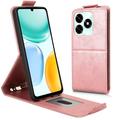 Funda abatible vertical con soporte Honor X5c Plus - Oro rosa