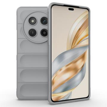 Carcasa de TPU Rugged para Honor X60 Pro - Gris Claro