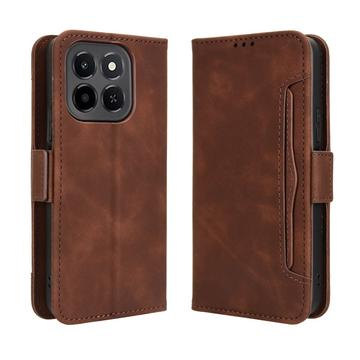 Funda tipo billetera con tarjetero para Honor X6c - Marrón