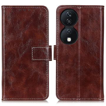 Funda con Cierre Magnético para Honor X7b/90 Smart - Estilo Cartera - Marrón