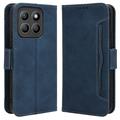 Funda tipo billetera con tarjetero para Honor X8c