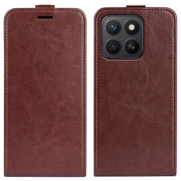 Funda con Tapa Vertical para Honor X8c - Marrón