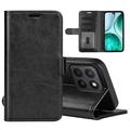 Funda de cartera con cierre magnético para Honor X8c - Negro