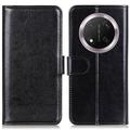 Funda de cartera con cierre magnético para Honor X60 Pro/X9c/Magic7 Lite - Negro