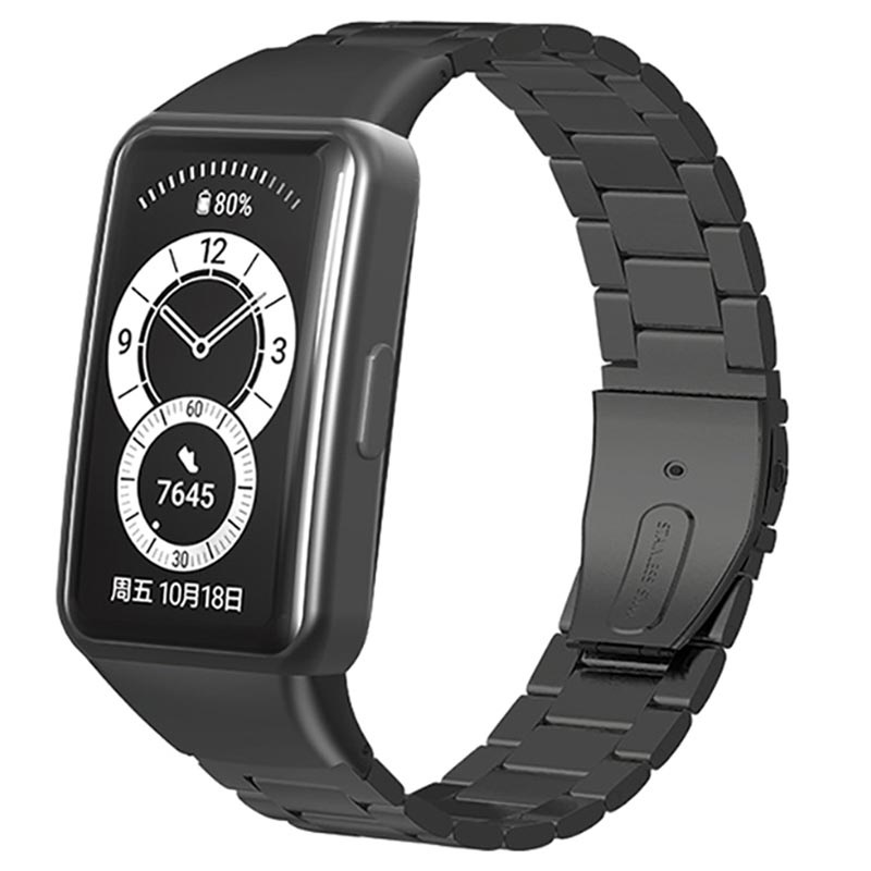 Correa de Acero Inoxidable para Huawei Band 6, Honor Band 6 - 37mm