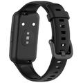 Correa de silicona blanda para Huawei Band 7 - Negro