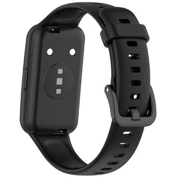 Correa de silicona blanda para Huawei Band 7 - Negro