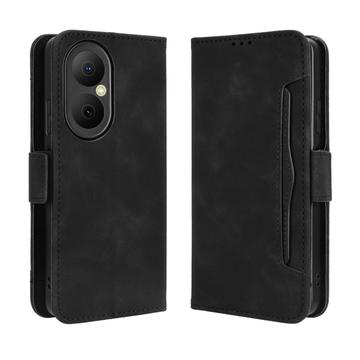 Funda tipo billetera con tarjetero para Huawei Enjoy 80 - Negra