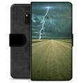 Funda Cartera Premium con Función de Soporte para Huawei Mate 20 Pro - Tormenta