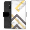 Funda Cartera Premium para Huawei Mate 20 Pro - Mármol Abstracto