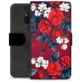 Funda Cartera Premium para Huawei Mate 20 Pro - Flores Vintage