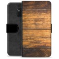 Funda Cartera Premium para Huawei Mate 20 Pro - Madera