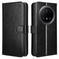 Funda de cartera con cierre magnético para Huawei Mate 70 Pro/70 Pro+ - Negro